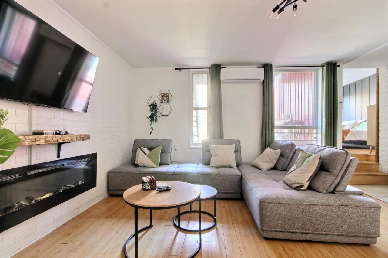 Lit King - 1Ch Bien Situe Pour Decouvrir Quebec Apartman Kültér fotó
