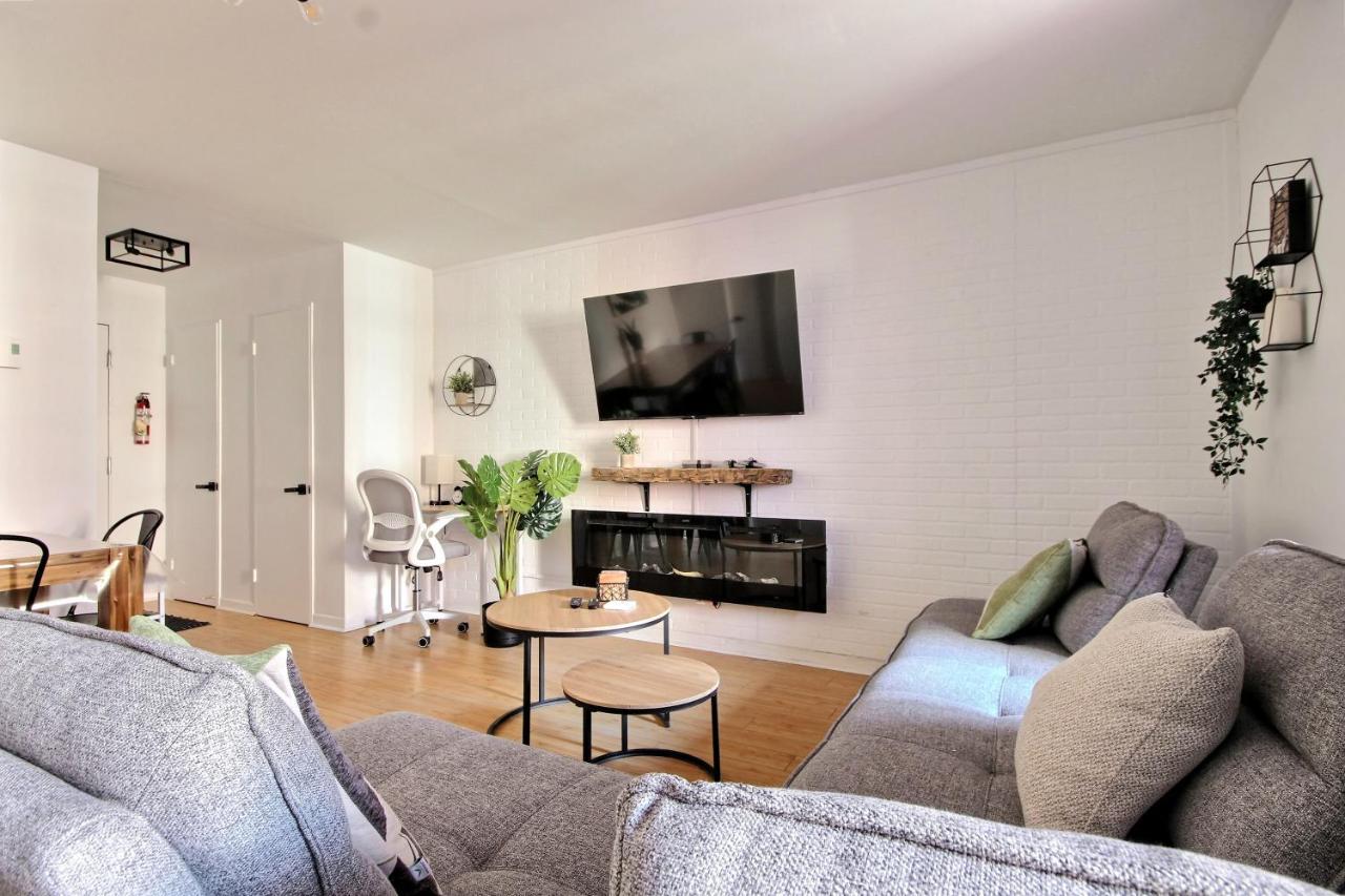 Lit King - 1Ch Bien Situe Pour Decouvrir Quebec Apartman Kültér fotó